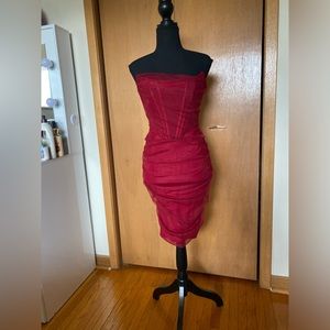 Corset bodycon dress